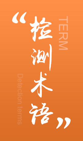 检测术语